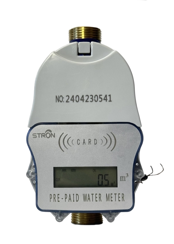स्थिर और जल तापमान आईओटी स्मार्ट वाटर मीटर विशेषताएं 0.1-90C औद्योगिक के लिए