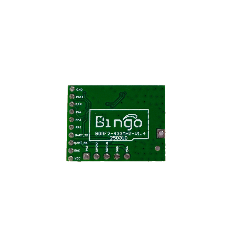 UART वायरलेस मॉड्यूल BGRF2 अल्ट्रा कॉम्पैक्टः 100kbps गति, -121dBm संवेदनशीलता और 1μA स्लीप मोड