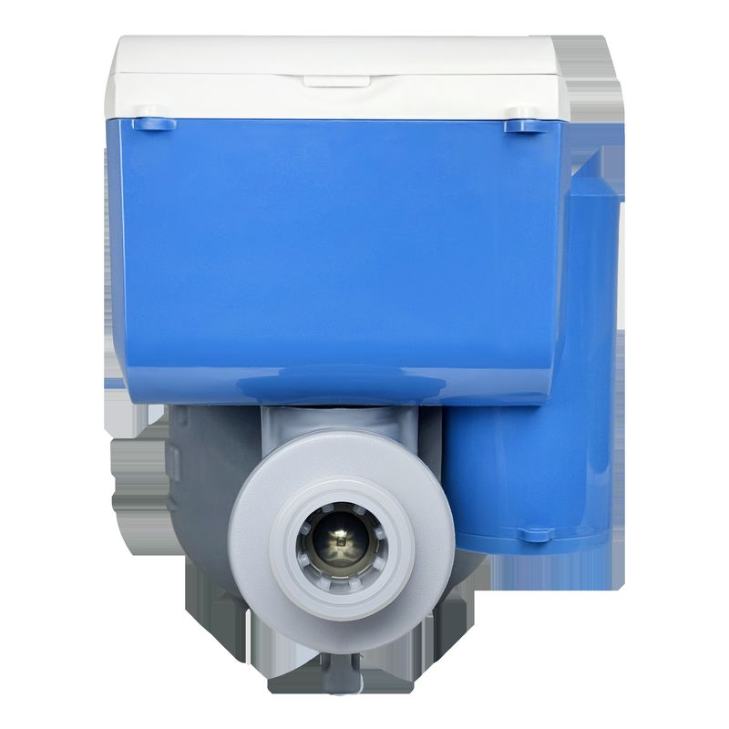 RS485 संचार प्रोटोकॉल बॉडी सेंसिटिव प्रीपेड वाटर मीटर जिसमें 16 बार अधिकतम कार्यशील दबाव और लिथियम बैटरी है