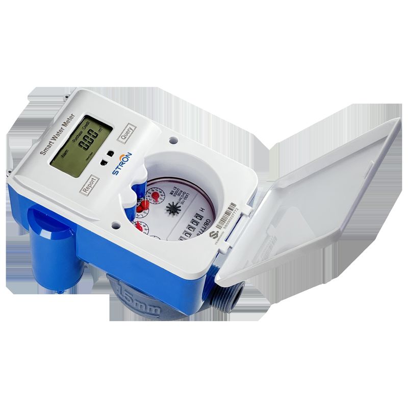 10 वर्षों से अधिक समय तक डेटा स्टोरेज अवधि और LORA RF संचार विकल्पों के लिए प्रीपेड और पोस्ट-पेड स्विच स्मार्ट वाटर मीटर