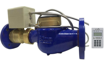 IP68 Waterproof Prepaid Water Meter for Accurate Water Management LoRaWAN Communication Protocol 50C Temperature