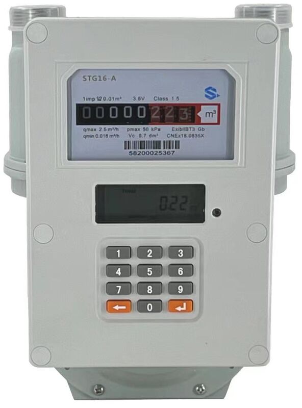 LCD Display High Pressure Air Flow Meter G1.6 Domestic Type Accurate Measurement Device for Industrial Applications and Process Control