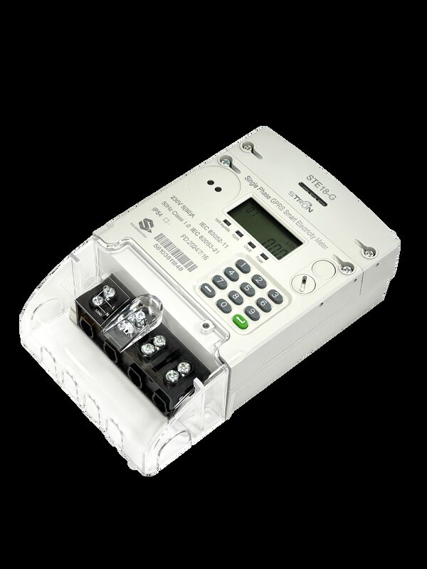 ऑल-इन-वन एसई एशियाई प्रीपेड मीटर: एसटीएस टोकन, तटस्थ वर्तमान माप और रिमोट कंट्रोल के साथ कवर खोलने का पता लगाने