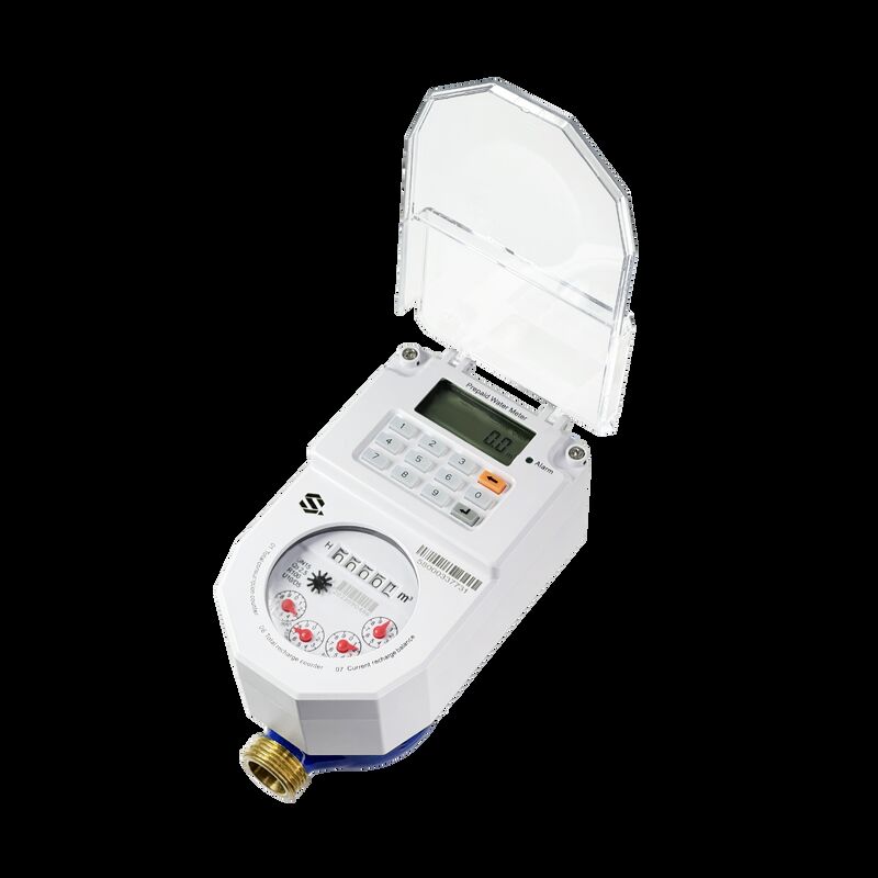 LoRaWAN सक्षम IoT स्मार्ट वाटर मीटर जिसमें 0-999999 लीटर की माप सीमा है, जो दूरस्थ जल उपयोग ट्रैकिंग के लिए आदर्श है