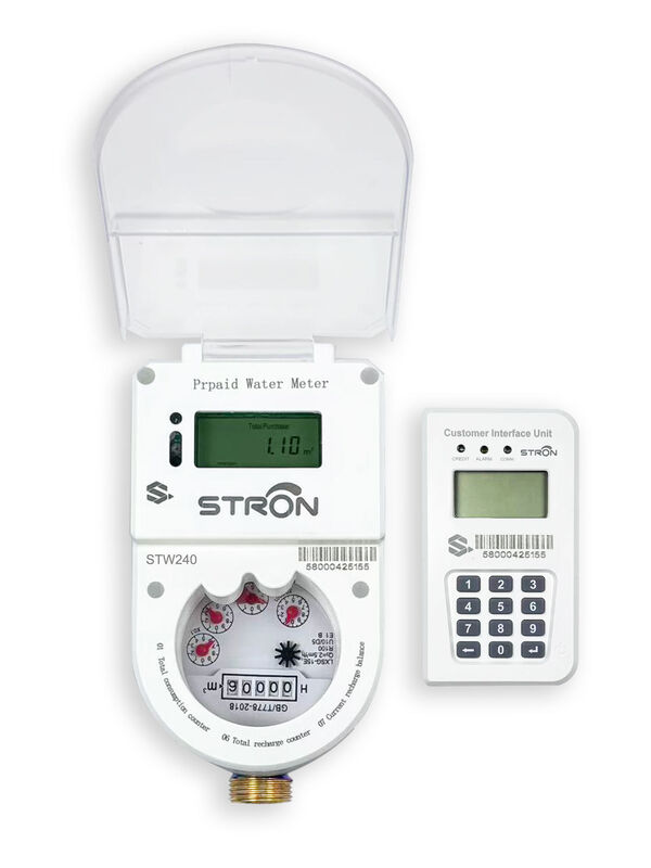 Residential/Commercial  Prepaid Water Meter 20 Digital TOKEN Operated Prepayment Water Meter Easy Installation