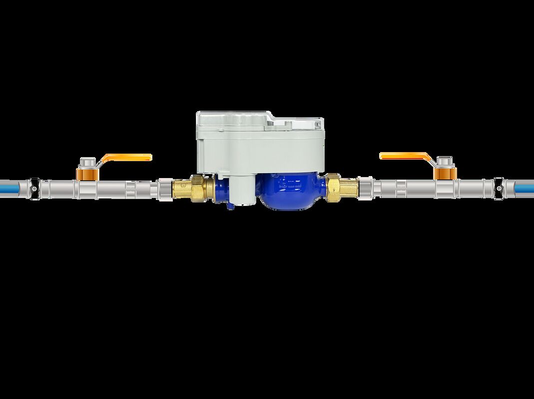 कक्षा II सुरक्षा प्रीपेड जल मीटर परिचालन तापमान माइनस 10 से 55 डिग्री सेल्सियस तक, कॉम्पैक्ट 1.2 किलोग्राम, जल उपयोग निगरानी के लिए उत्तम