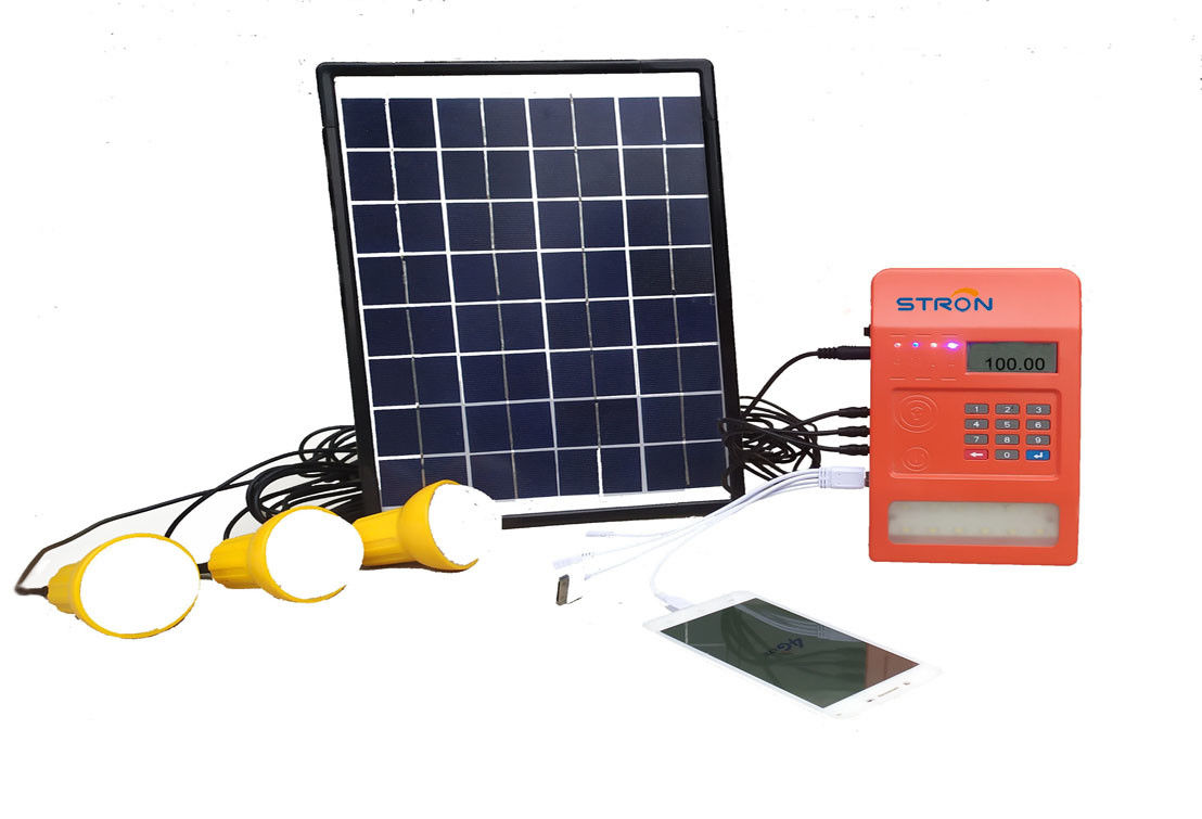 ST388 30W एंटी यूवी पे जैसा कि आप 2000mAH ली आयन बैटरी के साथ सौर प्रणाली पर जाते हैं