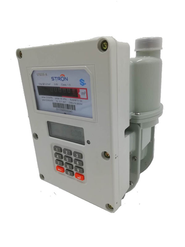 G1.6/G2.5/G4 LORA संचार एलपीजी घरेलू एसटीएस स्मार्ट इलेक्ट्रॉनिक प्रीपेड गैस मीटर