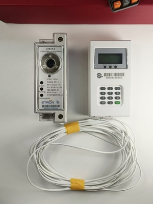स्मार्ट प्रीपेड बिजली मीटर 100A IP54 वाटरप्रूफ सिंगल फेज