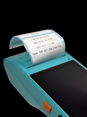 मोबाइल वेंडिंग यूनिट द्वारा डोर-टू-डोर रिचार्ज हैंडहेल्ड टर्मिनल रिचार्ज एंड्रॉइड 9.0 हैंडहेल्ड पेमेंट टर्मिनल - फास्ट रिचार्ज ऑपरेशन के लिए उपयोगकर्ता के अनुकूल इंटरफ़ेस