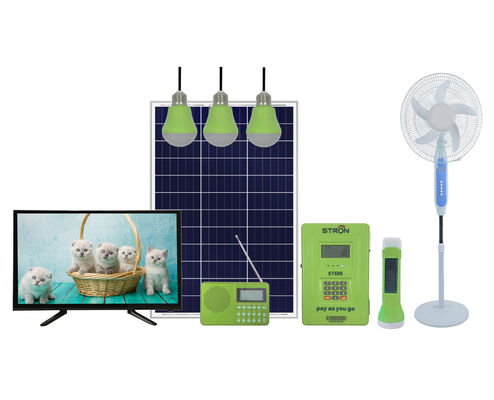 307.2Wh LiFePO4 बैटरी के साथ 50HZ ऑफ ग्रिड सोलर सिस्टम किट
