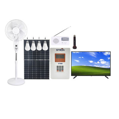 80W पेगो सोलर होम सिस्टम, 6A होम सोलर पावर सिस्टम