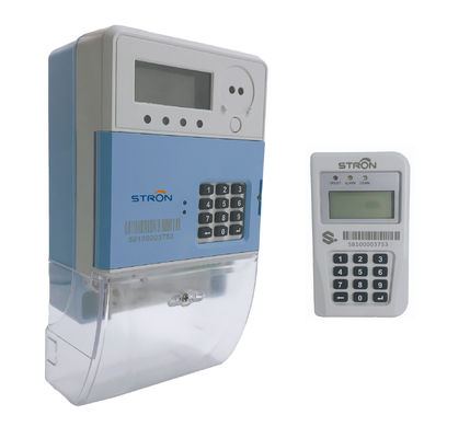 आईएसओ 9001 सिंगल फेज Kwh मीटर, 80mA प्रीपे पावर स्मार्ट मीटर