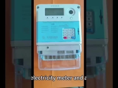 80 ए एकल चरण डिजिटल ऊर्जा मीटर, 230 वी प्रीपेड इलेक्ट्रिक स्मार्ट मीटर