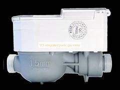 एसटीएस एकीकृत प्लास्टिक गैस मीटर
